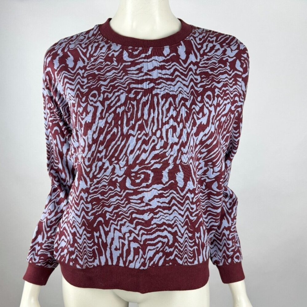 Madewell‎ (Re)sourced Cotton Oversized Sweatshirt Women XS NWT Crew Neck Cotton